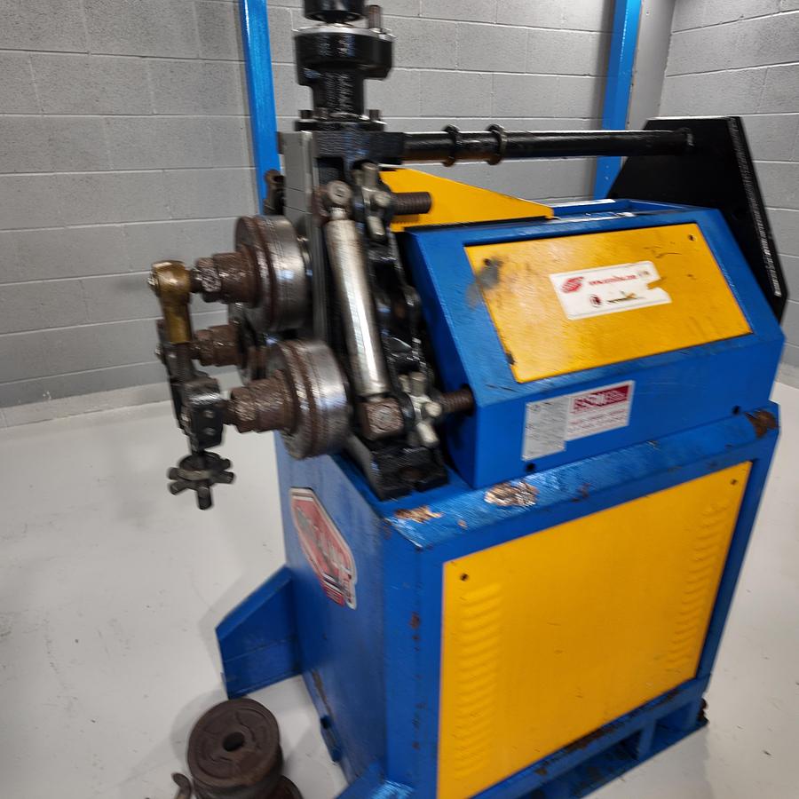 Used ERCOLINA CE40 MR3   3 roll driven 40mm shaft section roller