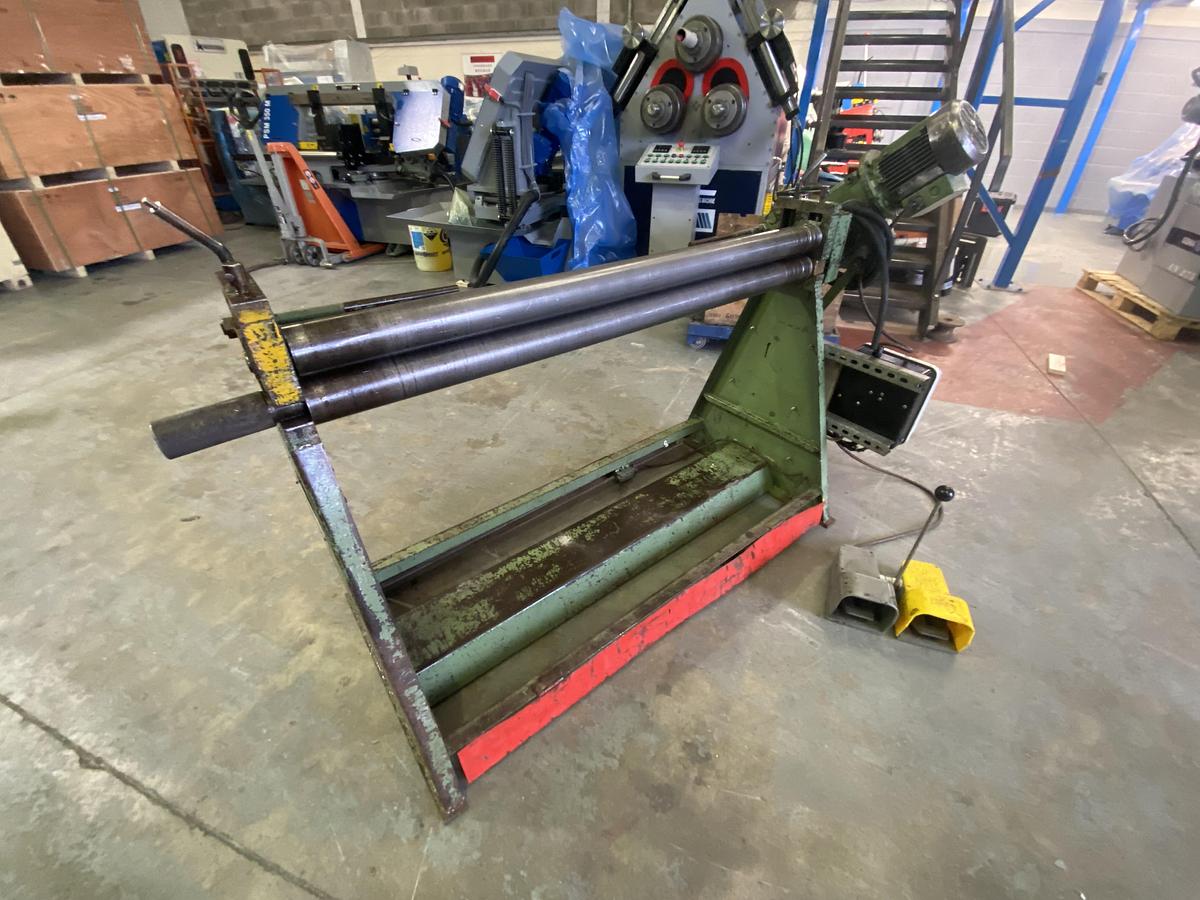 Used SMT 1250mm x 75 mm Power bending rollers
