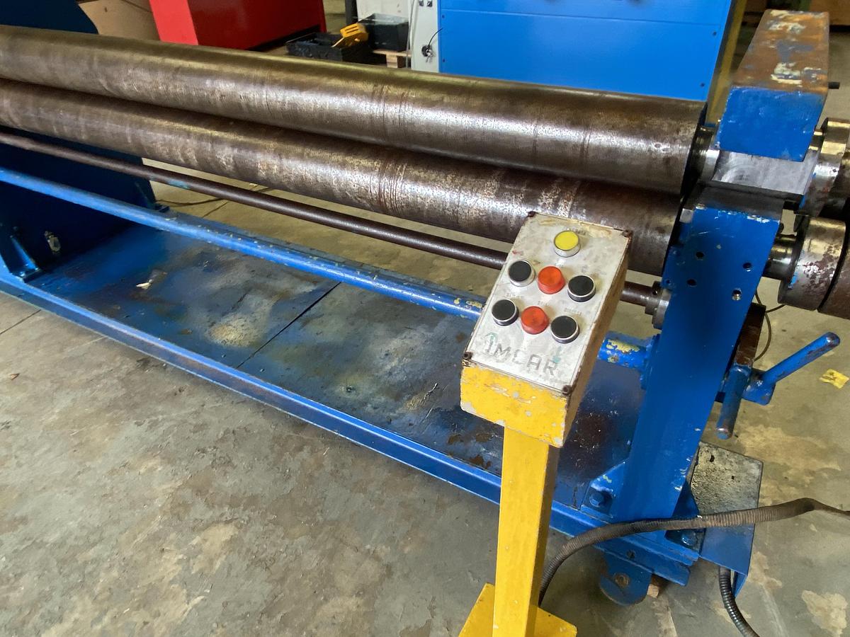 Used IMCAR 2050mm x 130mm initial pinch bending rollers