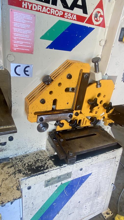 Used GEKA 55 5 station Hydraulic steelworker