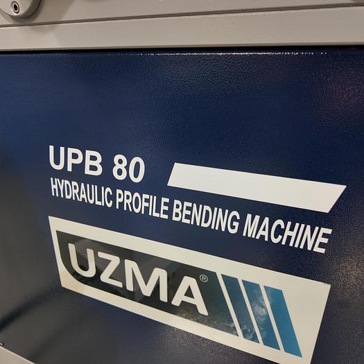 UZMA UPB 80 Hydraulic section roller