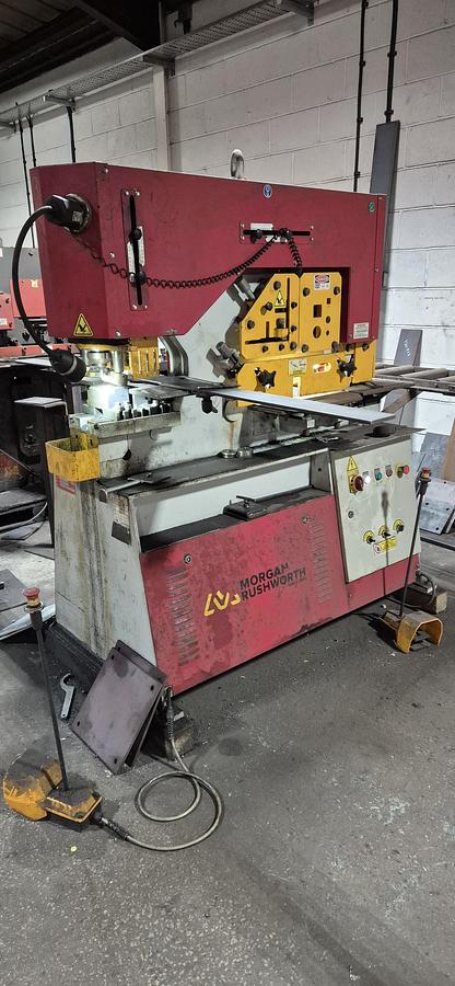 Used Morgan Rushworth Sahinler 70 ton 2 cylinder 5 station steelworker