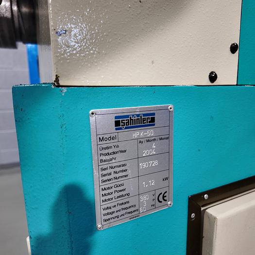 Used SAHINLER HPK 50 Hydraulic section Roller