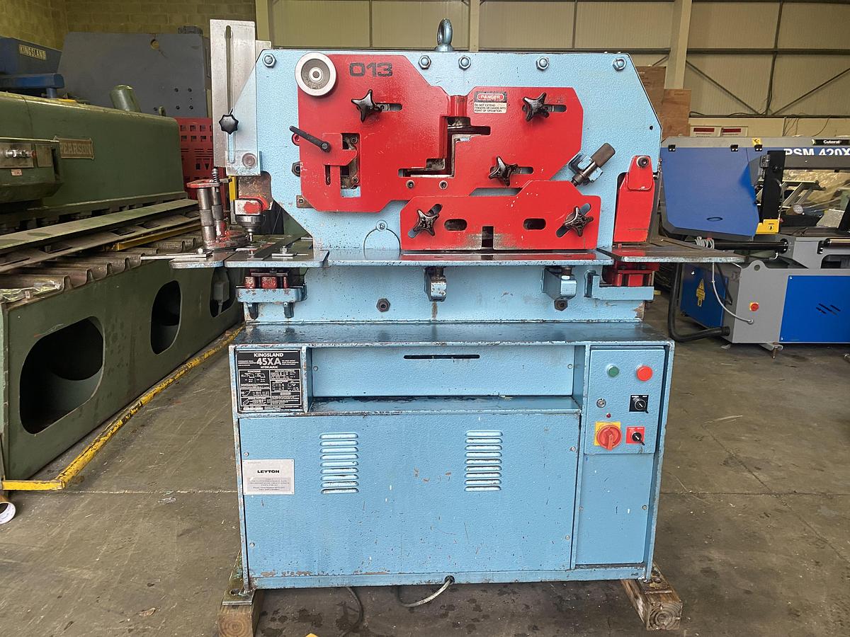 Used Kingsland 45 ton XA compact steelworker 5 station