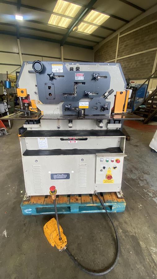 Used SAHINLER 45 ton 5 station hydraulic steelworker