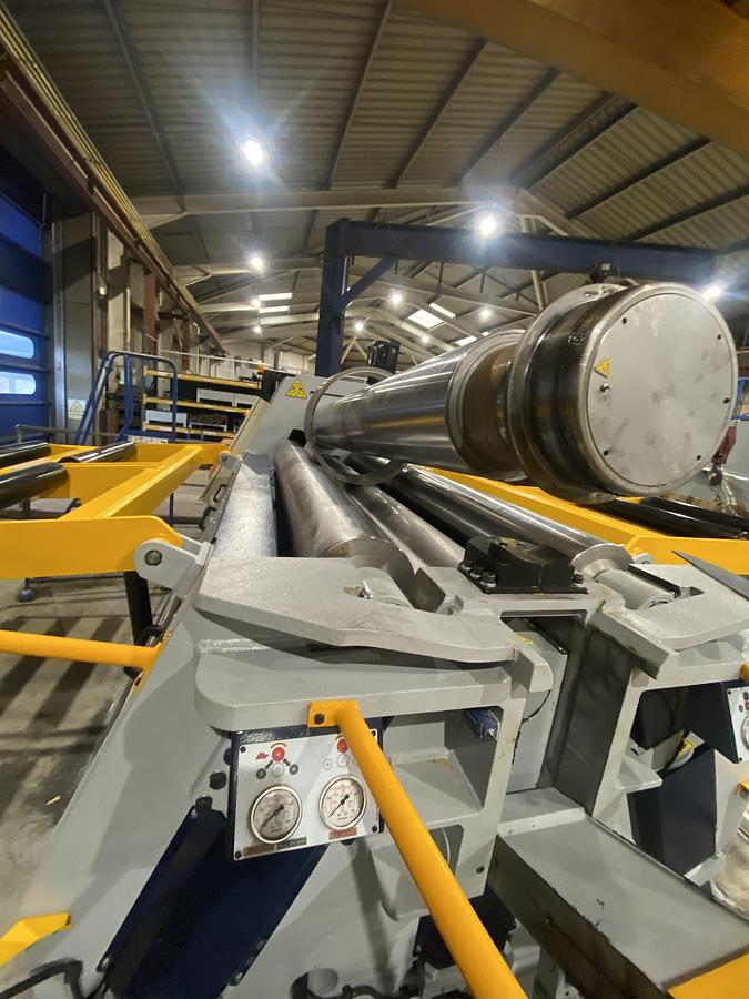 UZMA UHSS 4   4 roll Hydraulic Bending Roll