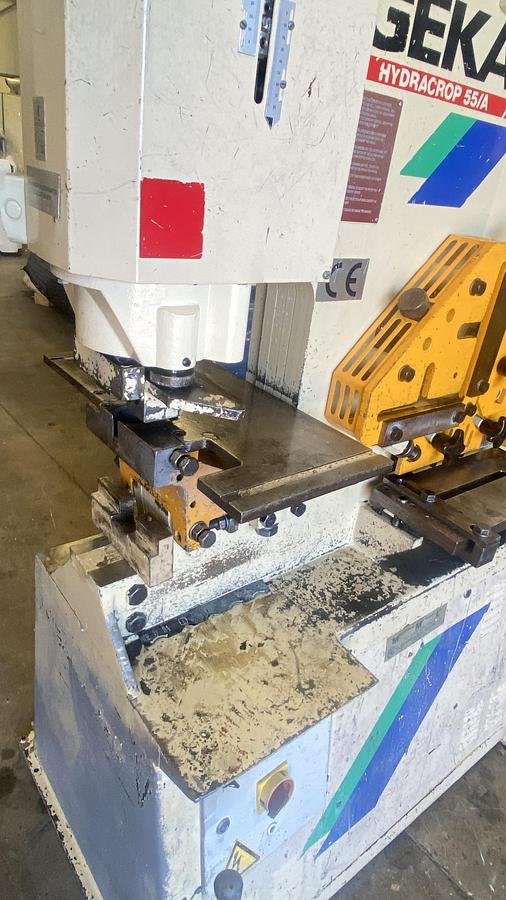 Used GEKA 55 5 station Hydraulic steelworker