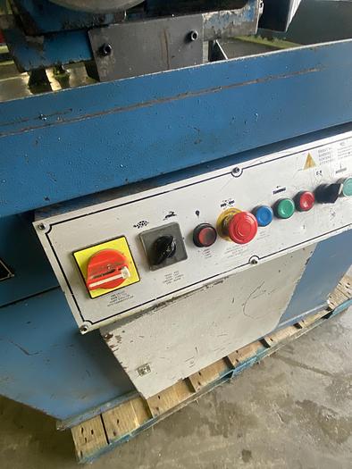Used UZAY MAKINA 220 DG double Mitre Semi Automatic Bandsaw