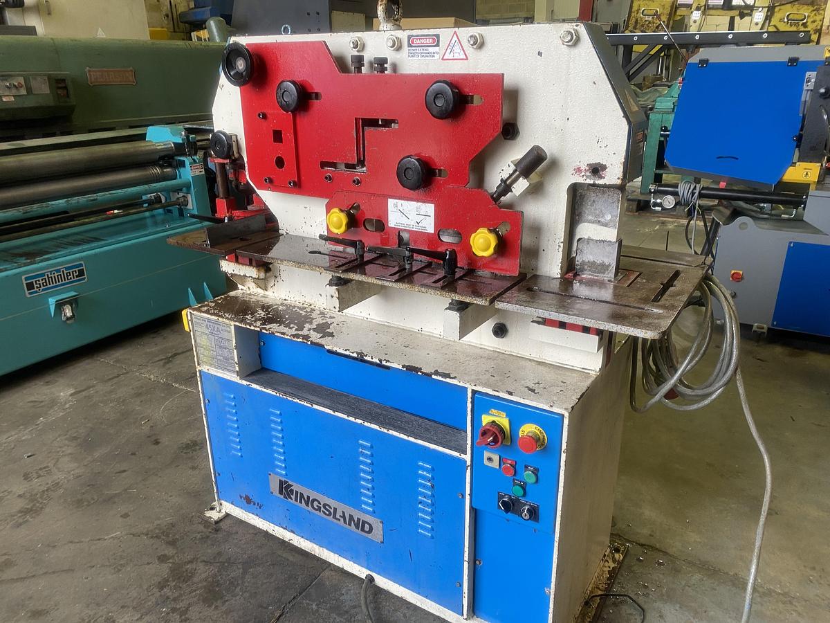 Used Kingsland 45 ton XA compact steelworker 5 station