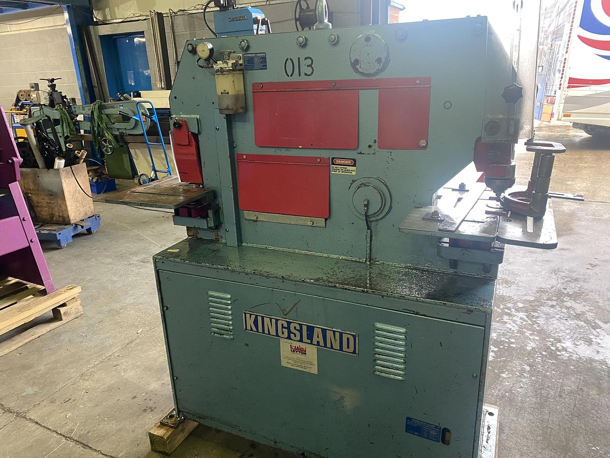 Used Kingsland 45 ton XA compact steelworker 5 station