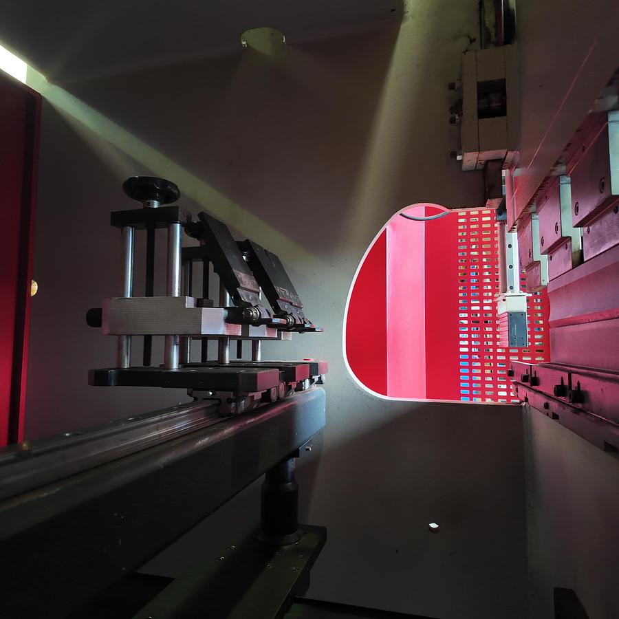 Used MORGAN RUSHWORTH BAYKAL 1250mm x 40 ton CNC press brake