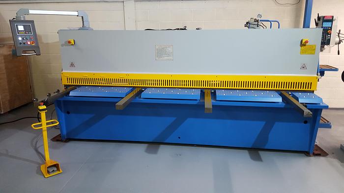 Used Mach cut 3006   3m x 6mm Hydraulic NC swing beam shear 