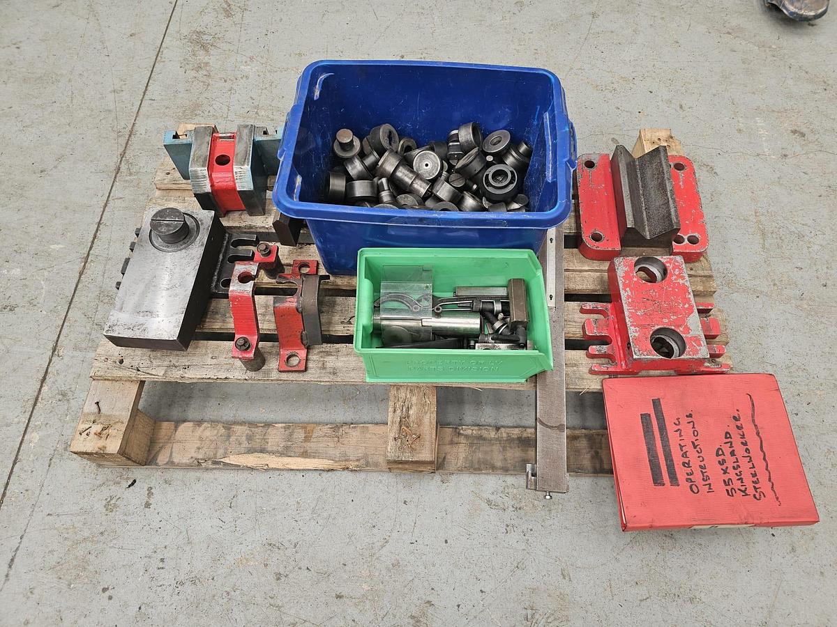 Used Kingsland 55XSD deep throat Model 5 station Steelworker