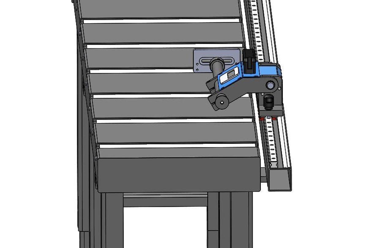 Roller conveyor with Digital stop
