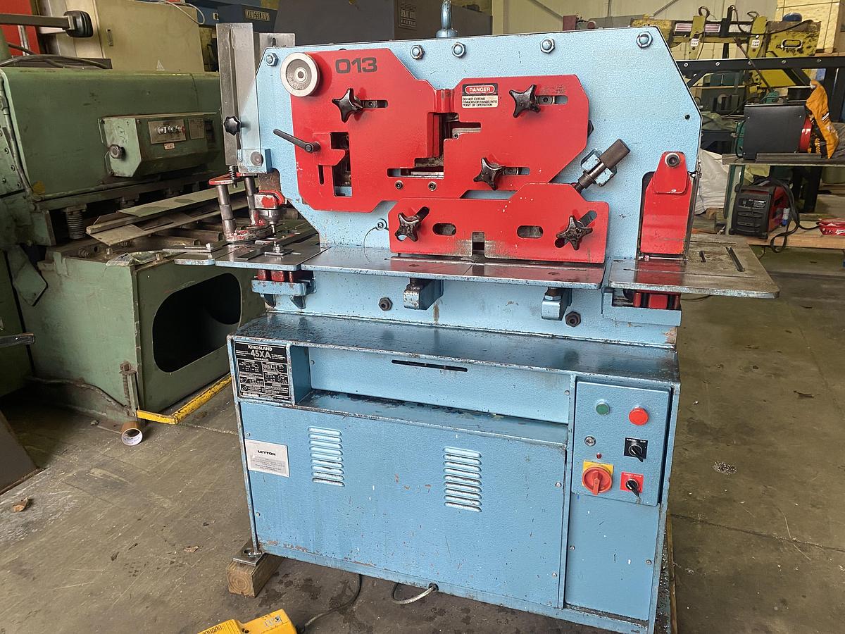 Used Kingsland 45 ton XA compact steelworker 5 station