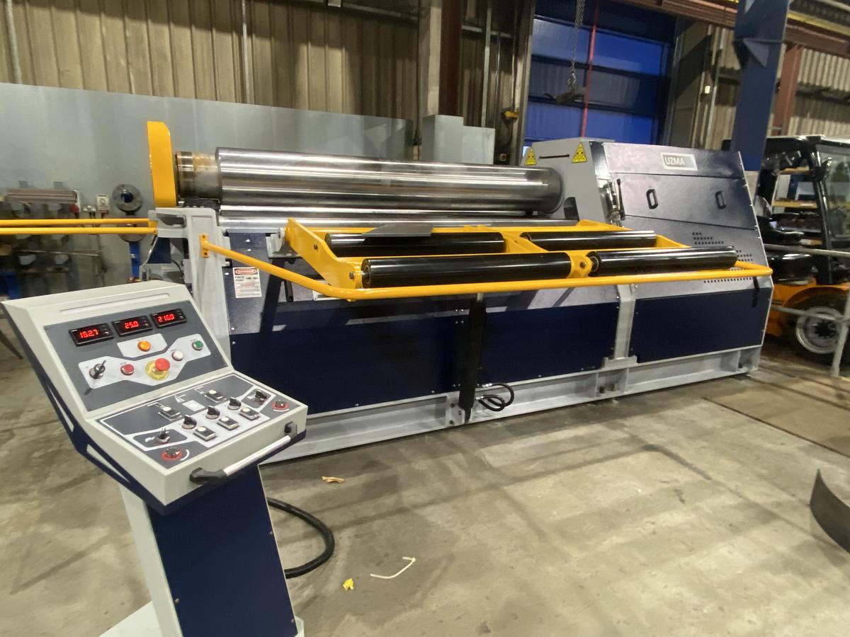UZMA UHSS 4   4 roll Hydraulic Bending Roll