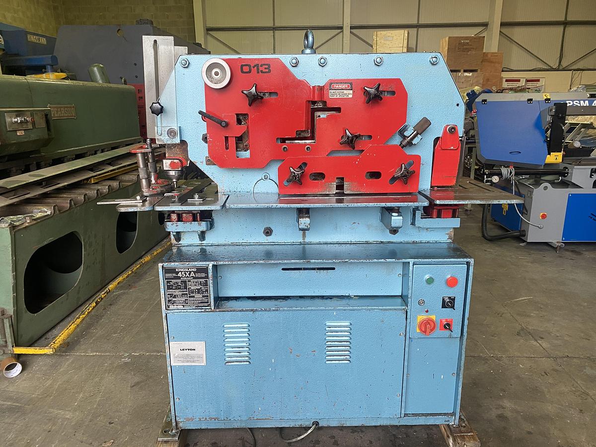 Used Kingsland 45 ton XA compact steelworker 5 station