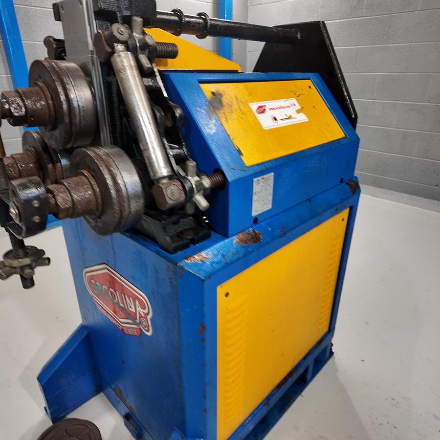 Used ERCOLINA CE40 MR3   3 roll driven 40mm shaft section roller