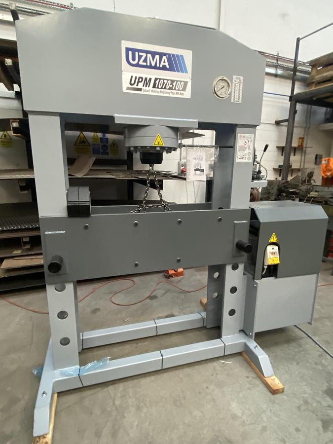 UZMA 100 TON Hydraulic heavy Duty workshop press