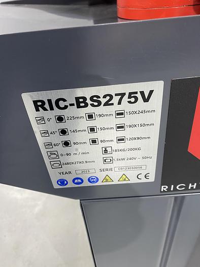 Mach Cut BS275V single phase 240 volt