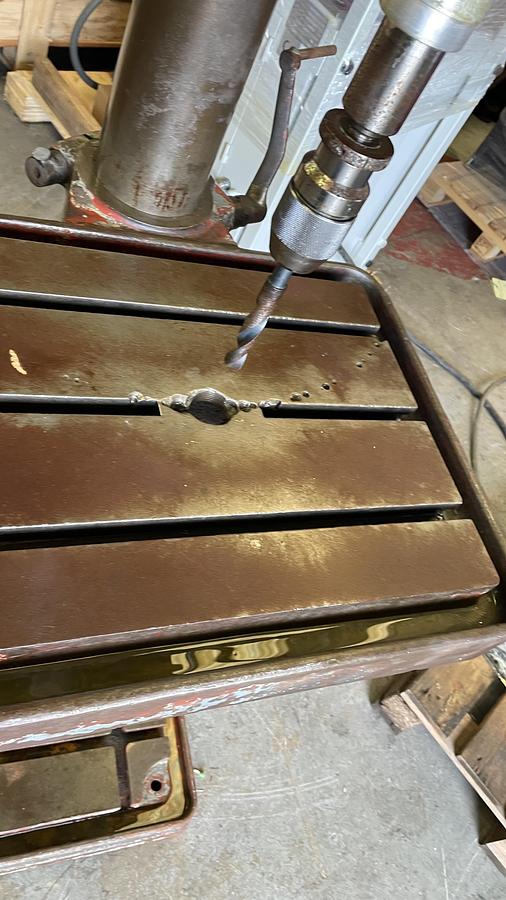 Used ELLIOT Progress 3A heavy duty Pillar drill