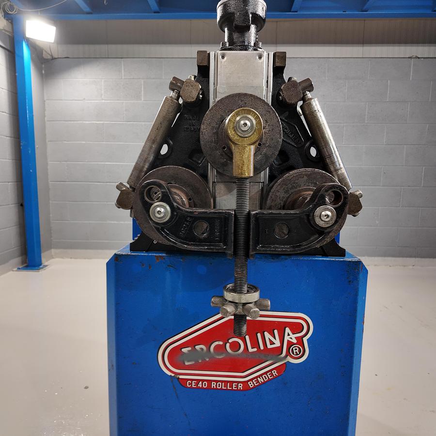 Used ERCOLINA CE40 MR3   3 roll driven 40mm shaft section roller