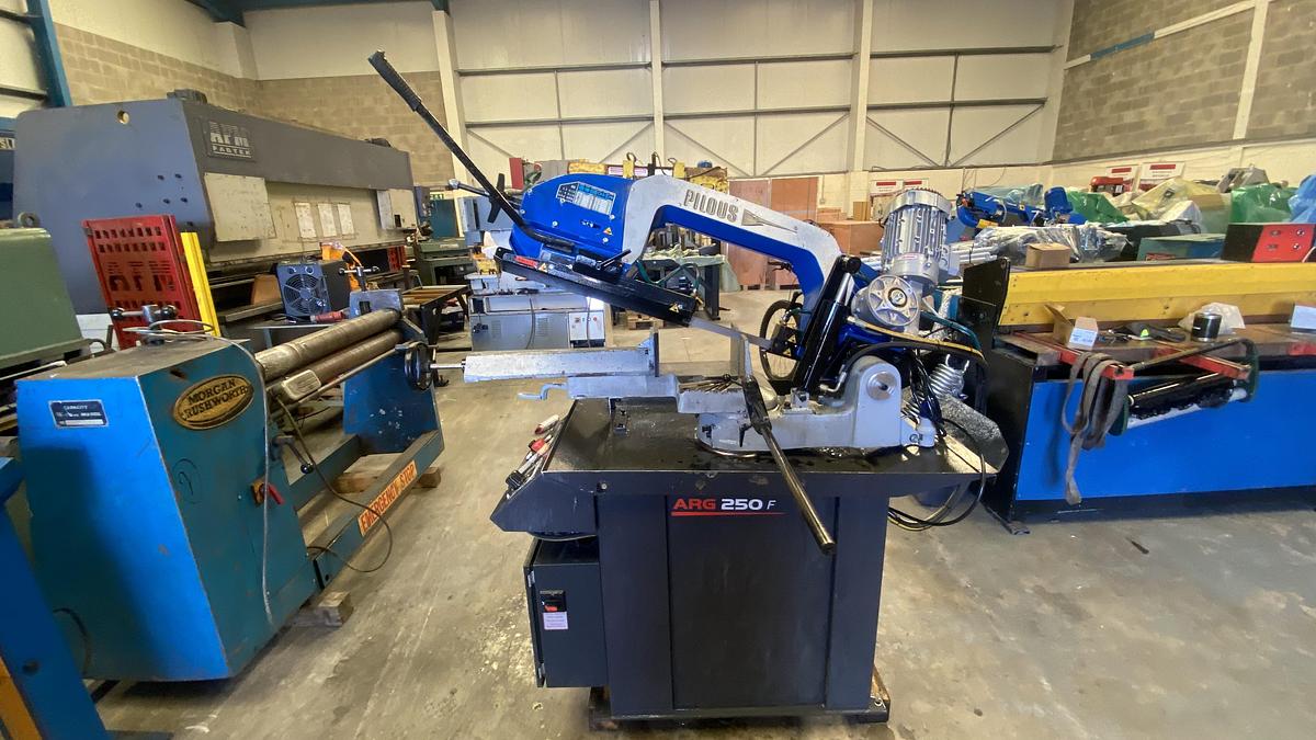 Used Pilious 250 ARG F 240 volt Mitre Saw