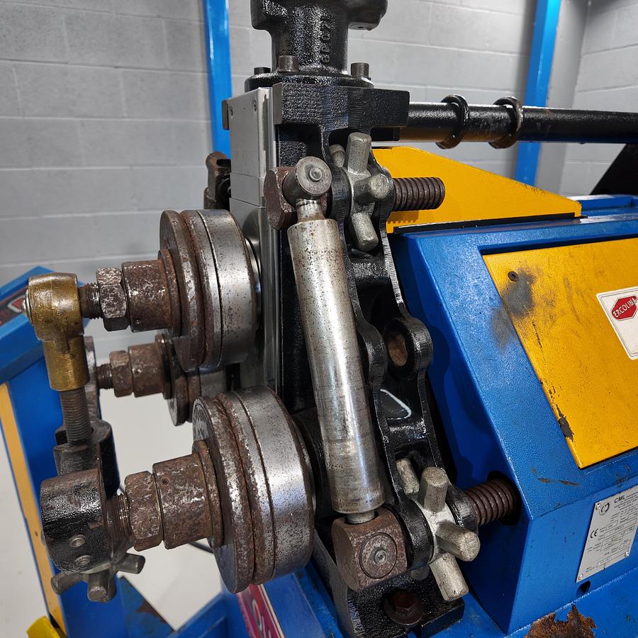 Used ERCOLINA CE40 MR3   3 roll driven 40mm shaft section roller