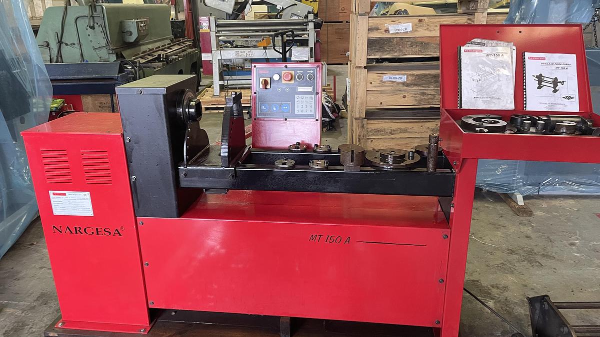 Used Nargesa MT150A including Basket making attachment