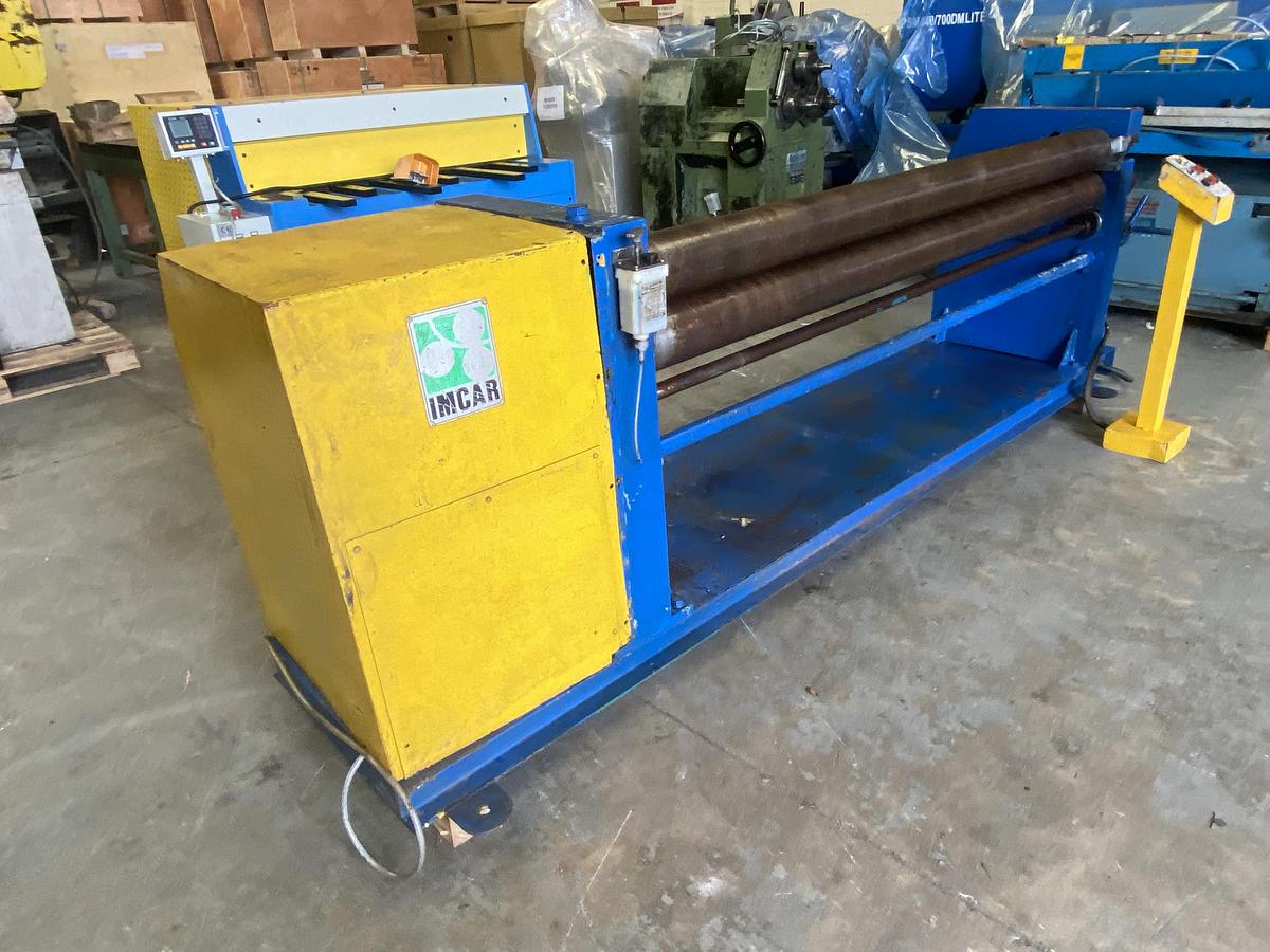 Used IMCAR 2050mm x 130mm initial pinch bending rollers