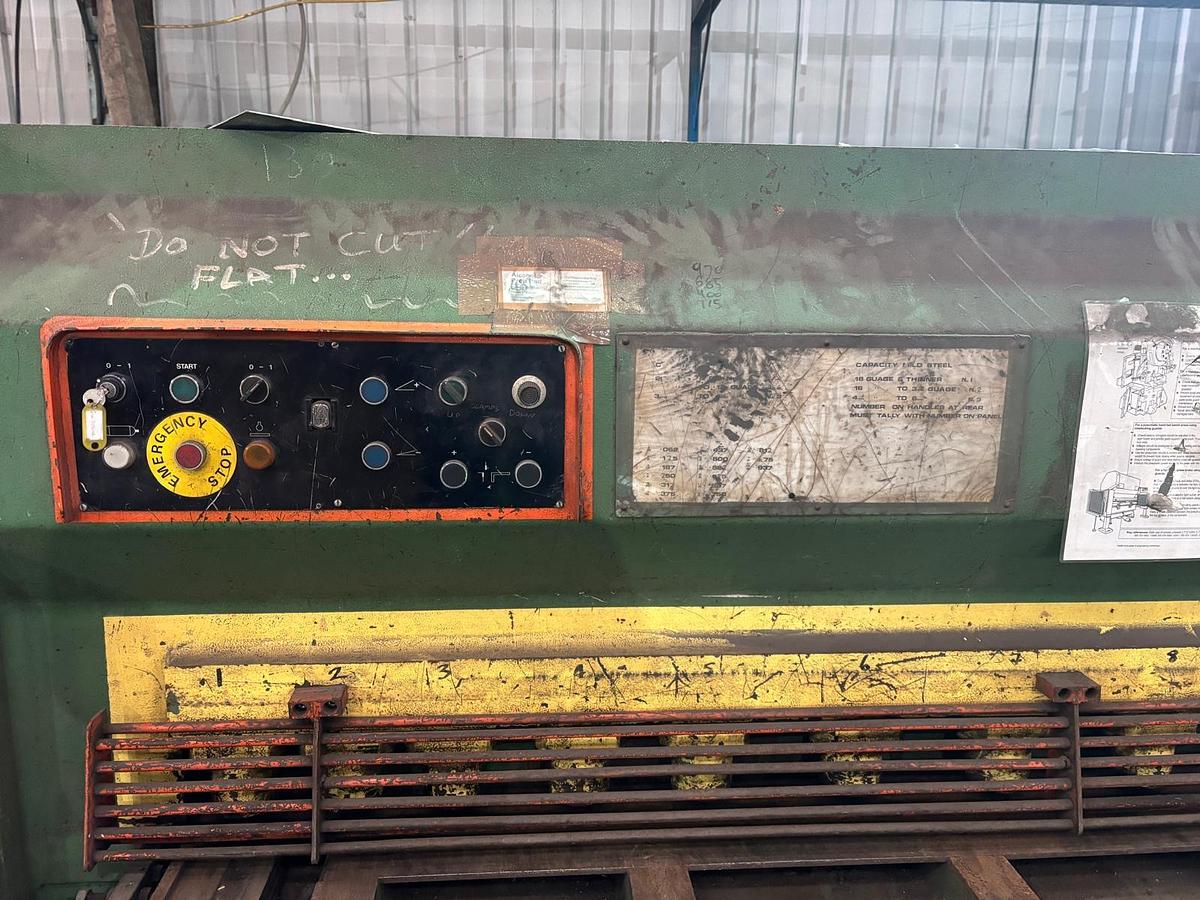 Used HACO 3m x 6mm Variable Angle Guillotine