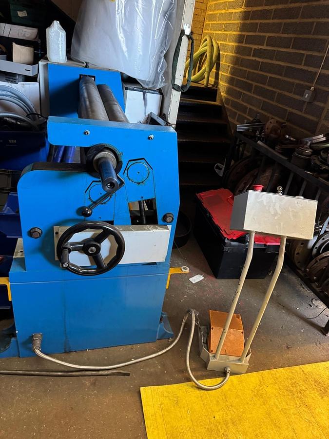 Used MACH-ROLL ESR 1500mm x 3.5mm bending rollers
