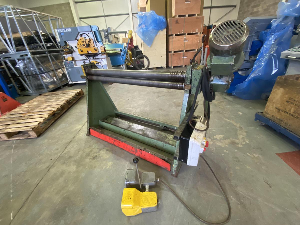 Used SMT 1250mm x 75 mm Power bending rollers