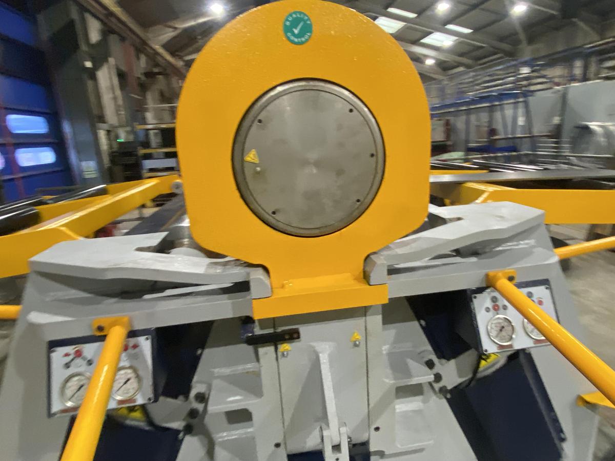 UZMA UHSS 4   4 roll Hydraulic Bending Roll