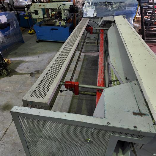 Used EDWARDS PEARSON 3m x 3mm Mechanical |Direct drive guillotine