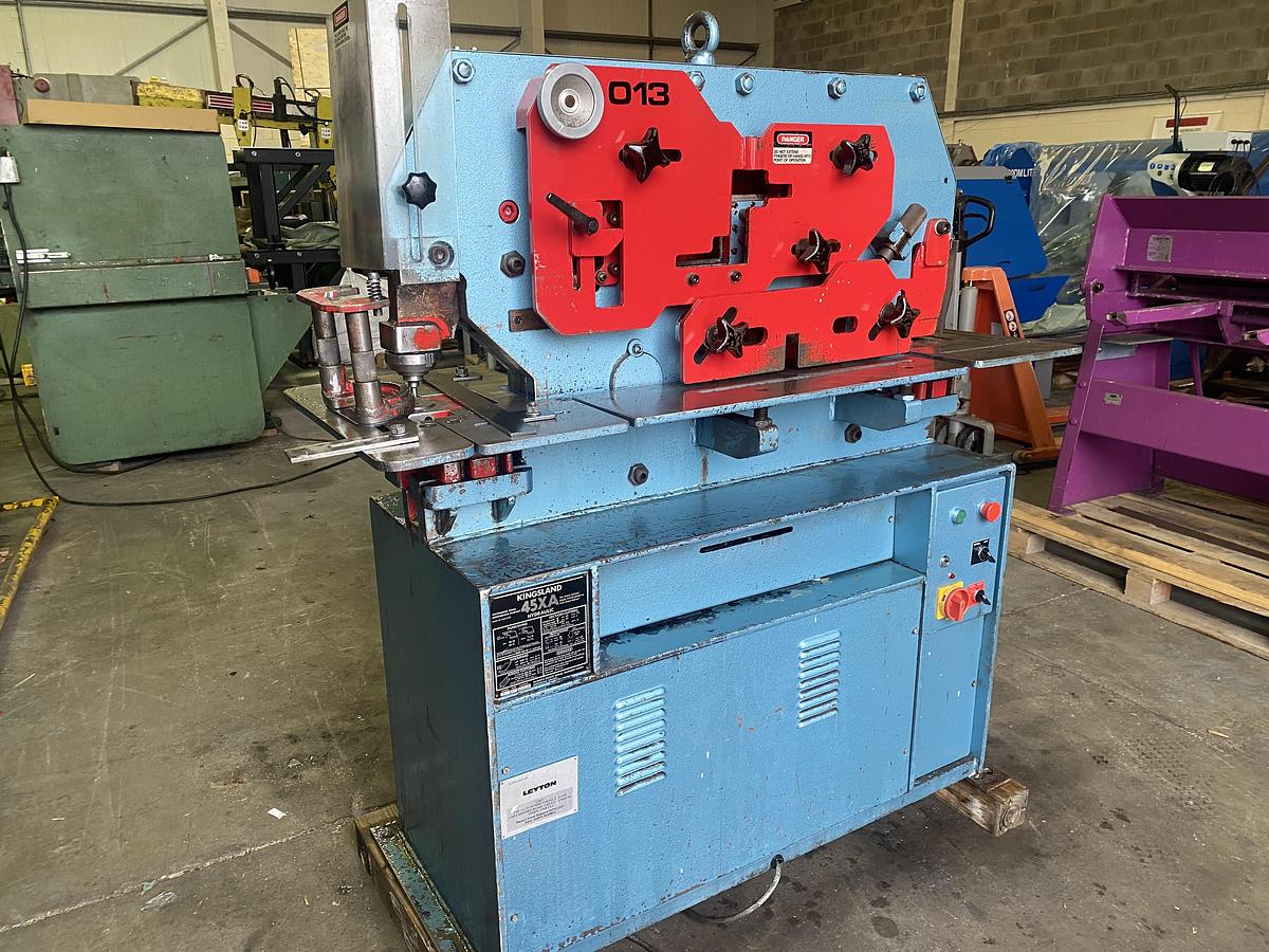 Used Kingsland 45 ton XA compact steelworker 5 station