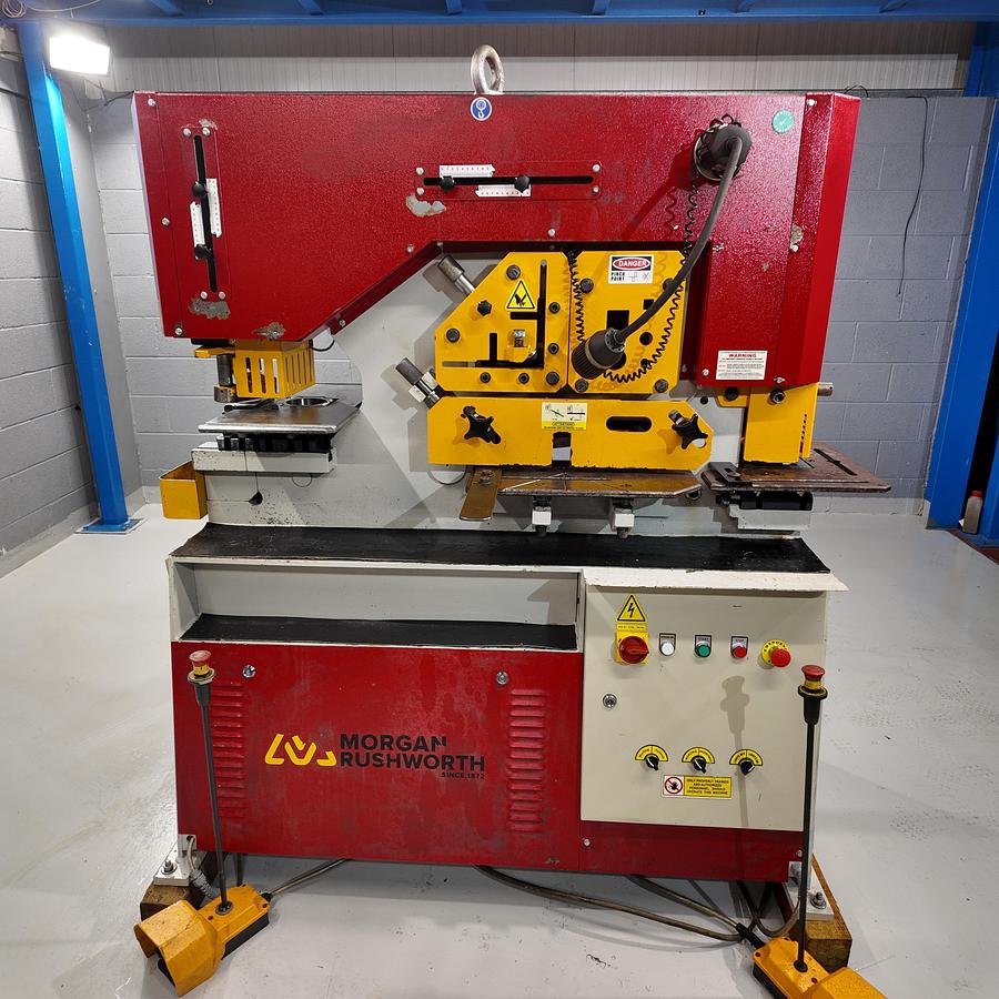 Used Morgan Rushworth Sahinler 70 ton 2 cylinder 5 station steelworker