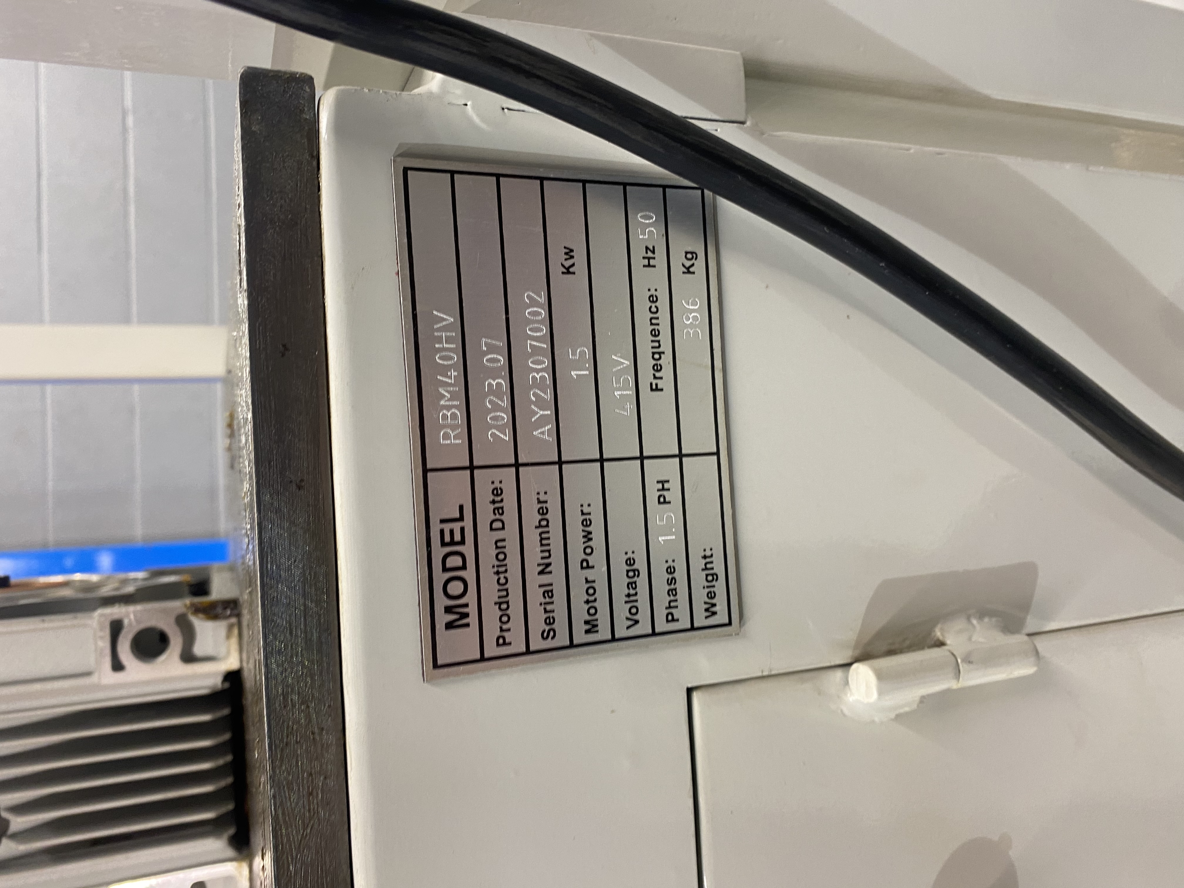 Mach roll 40/50 HV section rollers 240 v