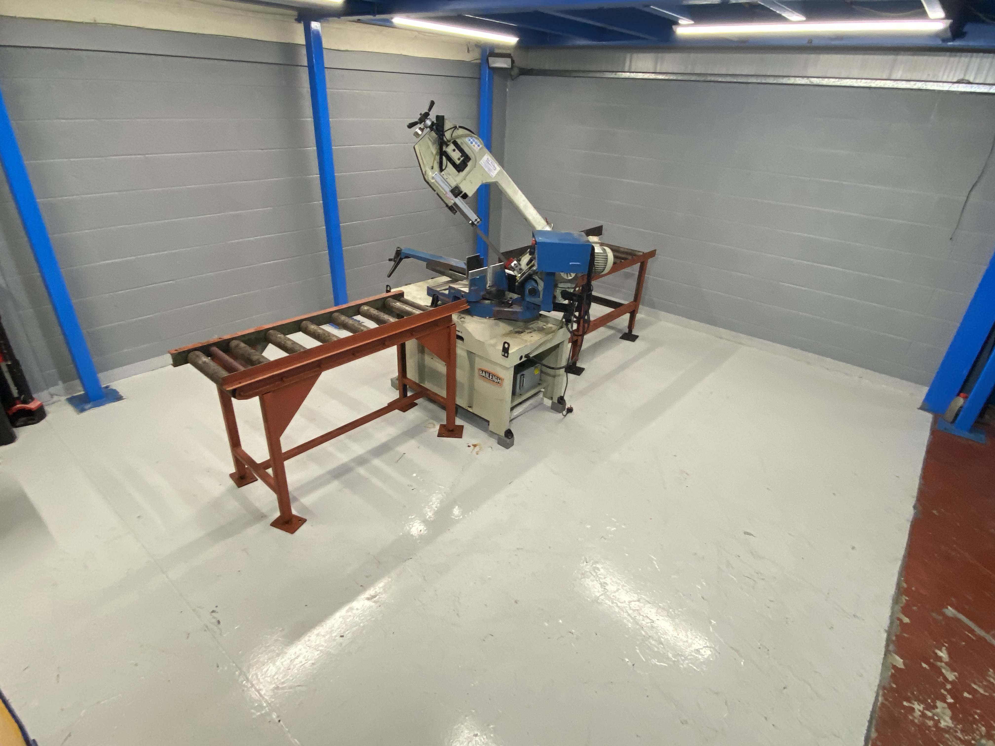 Used Baileigh BS-350M Dual Mitre Horizontal Bandsaw 240 volts
