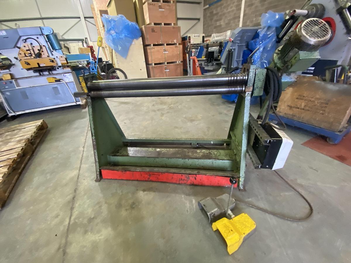 Used SMT 1250mm x 75 mm Power bending rollers