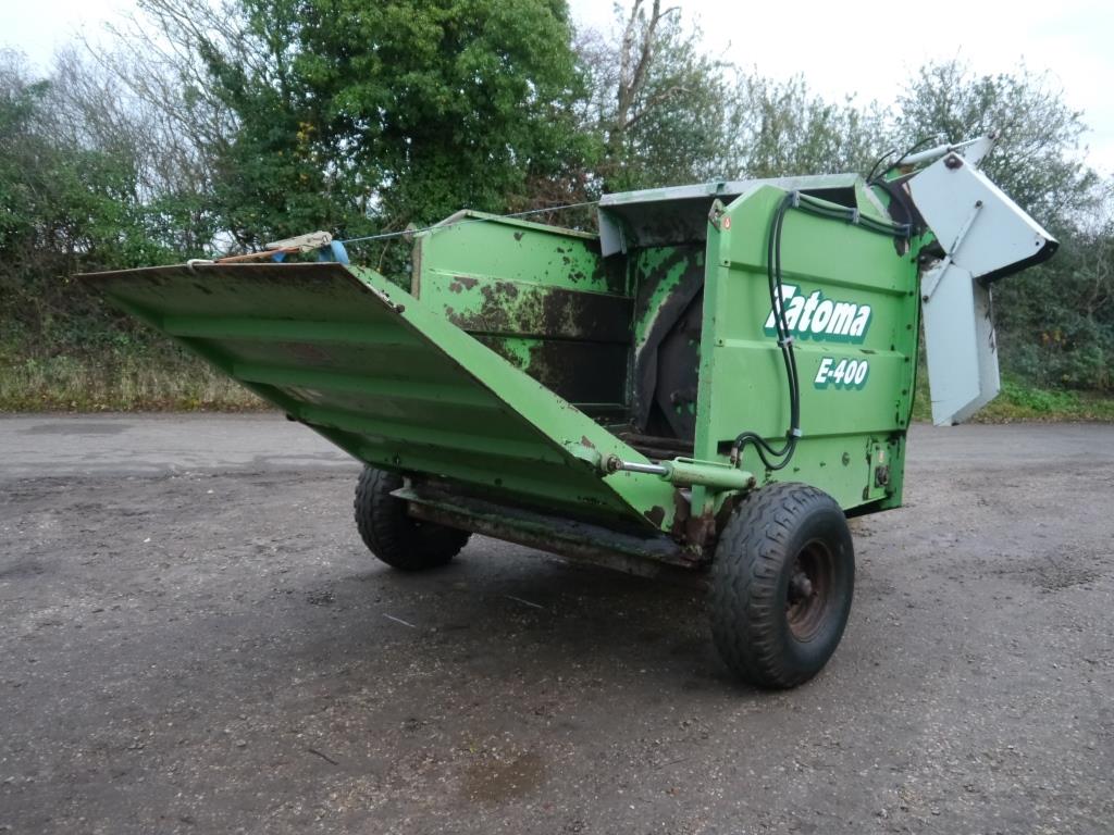 Used Tatoma E-400 Straw Chopper