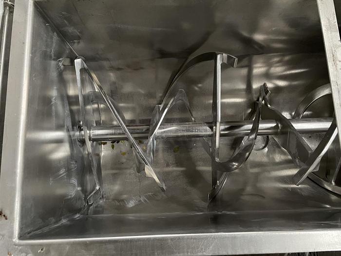 Used 30 CU. FT. LOWE RIBBON BLENDER - 304 S/S - 15 HP