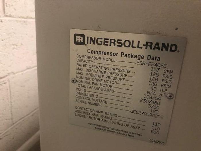Used INGERSOLL RAND SSR-EP40SE