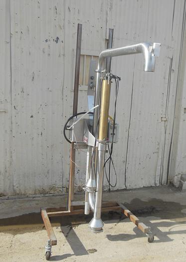 Used Pump, Transfer, S/St, 3", Food Positive Suction Pneumatic #S742618