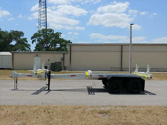 Used 2012 Brook Brothers PTB112-12KE TA EB Utility Pole Trailer - 74048