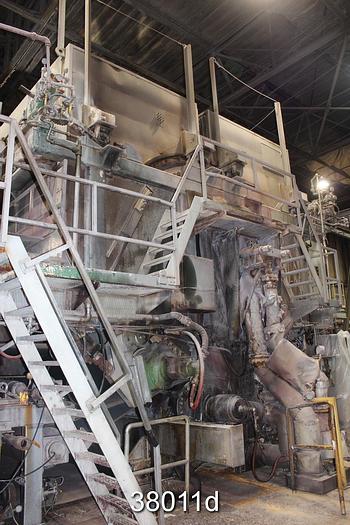 Used Holder Tissue Machine 115" Web, 112" Trim, 3550 FPM, 80 TPD #38011