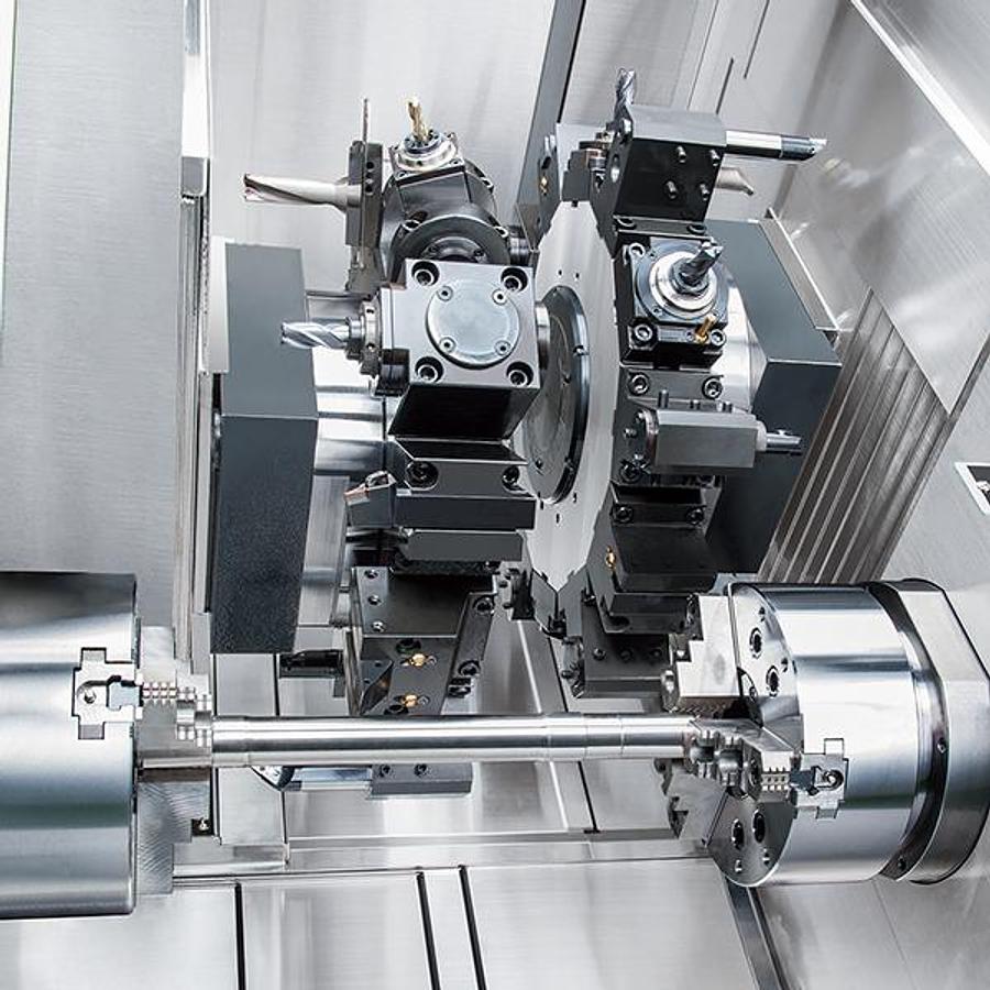 GTS-260XY - Twin Spindles & Turrets Turning Center