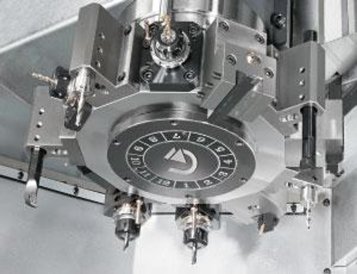 GV-500X - Twin Spindles & Turrets Vertical Turning Center