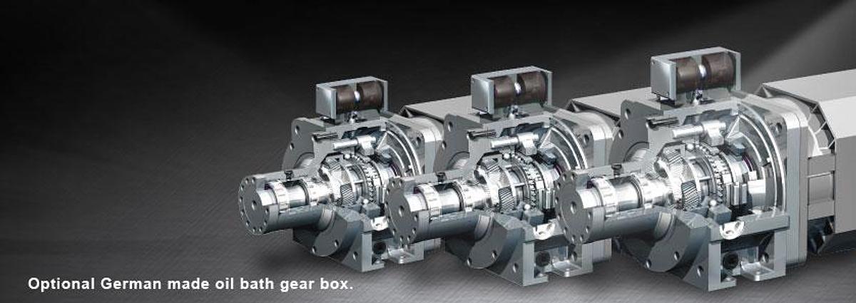 GV-500X - Twin Spindles & Turrets Vertical Turning Center