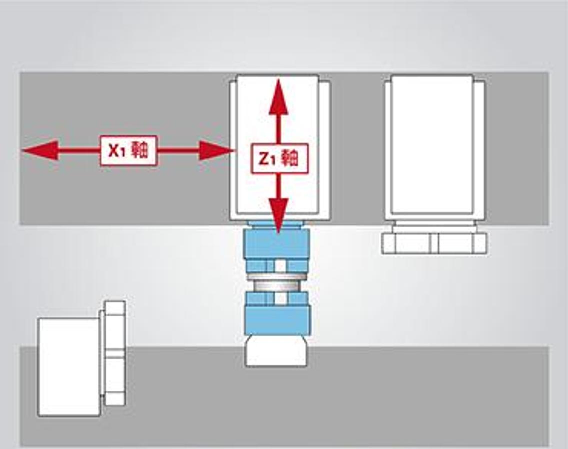 GVI-350 - Inverted Vertical Combination Turning Center